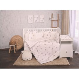 Set lenjerie pat 8 piese, bumbac ranforce, Trend, Blue Aeroplane