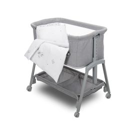 Set lenjerie pat 5 piese, bumbac ranforce, Eva, Giraffe White