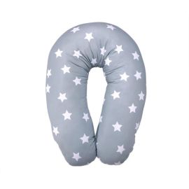 Perna multifunctionala, bumbac ranforce, 190 cm, Stars Blue Grey Mist