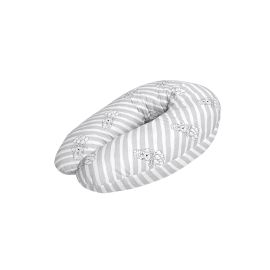 Perna multifunctionala, bumbac ranforce, Grey Striped