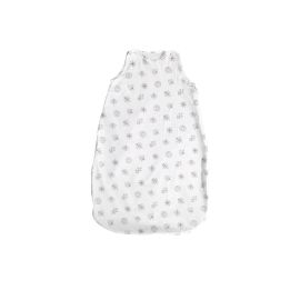 Sac de dormit de vara, 85 cm, bumbac ranforce, White Abstract Leaves