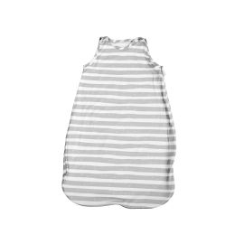 Sac de dormit de iarna, 85 cm, bumbac ranforce, Striped Grey