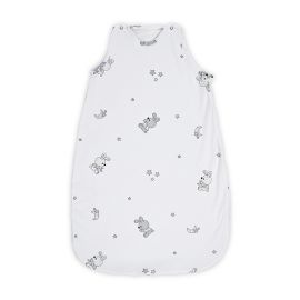 Sac de dormit de iarna, 85 cm, bumbac ranforce, Little Rabbits Grey
