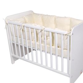 Set protectii laterale pentru pat 4 piese, 60x120 cm, Beige