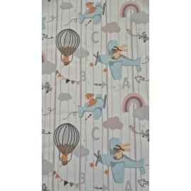 Scutece multifunctionale din finet 75x75 cm 3/set., blue  Kreis