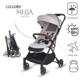 Carucior sport cu pliere automata Coccolle Melia Pearl Mist