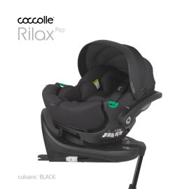 Scoica auto iSize Coccolle Rilax Black + Baza isofix iSize