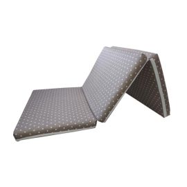 Saltea Pliabila Spuma Poliuretanica 120x60x5 cm - Buline Bej