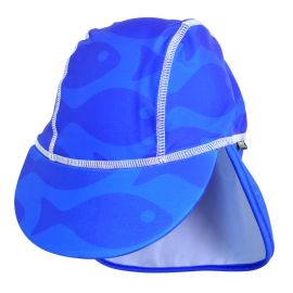 Sapca Fish blue 0- 1 ani protectie UV Swimpy
