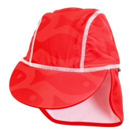 Sapca Fish red 2- 4 ani protectie UV Swimpy