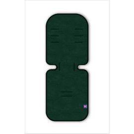 Husa anti-transpiratie pentru carucior, Petite&Mars, 3D Aero, Universala, 82 x 31 cm, Verde Cobalt