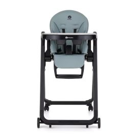 Scaun de masa, Petite&Mars, Tasty, Multifunctional 3 in 1, Pana la 15 kg, Reglabil pe inaltime in 7 pozitii, Spatar reglabil pana la 175 grade, Suport picioare si tavita reglabile, Cu roti, Pliabil, Aluminiu, 6-36 luni, Albastru