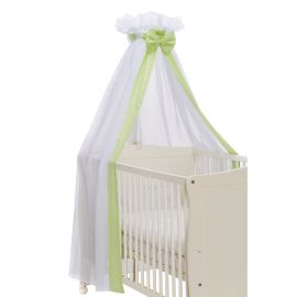 Perdea cu suport baldachin Basic - green Fillikid