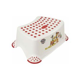 Inaltator de baie, Keeeper, Tomek, Antiderapant, Cu baza antialunecare, 40.5 x 28.5 x 14 cm, Paw Patrol, Cherry Red