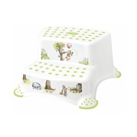 Scaunel Inaltator, Keeepe, Pentru WC, In doua trepte, Suprafata antiderapanta, Igor, 40 x 37 x 21 cm, Winnie the Pooh