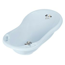 Cadita ergonomica, Keeeper, De baie cu dop de scurgere, Maria, 84 x 49 x 30 cm, Mickey