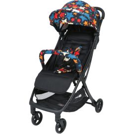 Carucior sport, FreeON, Solo, Pliabil tip troler, Tehnologia inovatoare One-Hand Folding, Greutate 6 kg, Cu capotina UPF 50+, Pliere compacta pentru avion, Conform cu standardul european de securitate EN 1888-1:2018, Multicolor