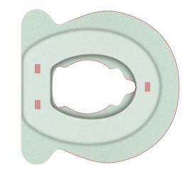 Set 3 protectii igienice de unica folosinta pentru toaleta, pentru copii de la 2 ani si adulti, Reer 4812