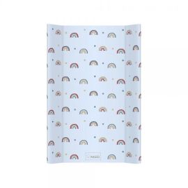 Saltea de infasat bebe cu intaritura 70x47,5 Rainbow Blue 403