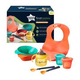 Kit pentru diversificare hrana Tommee Tippee cu tehnologie BACSHIELD™ , 4 luni +