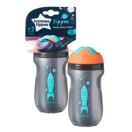 Cana Sippee Izoterma, ONL  Tommee Tippee, 260 ml x 1 buc, 12luni +, Gri