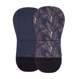 Insertie carucior, Petite&Mars, Editie limitata, Din spuma cu memorie, Densa Pentru confort sporit, Universala, Cu decupaje pentru centura de siguranta in 3 sau 5 puncte, 86x42 cm, 0 luni+, Palmieri, Multicolor