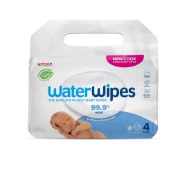 Servetele umede Water Wipes, 4 pachete x 60 buc, 240 buc