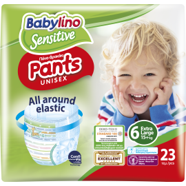 Scutece-Chilotel Babylino Unisex N6, 15kg+, 23 bucati