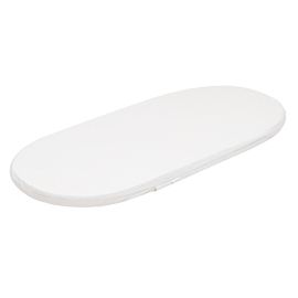 Saltea landou, New Baby, Standard, Husa detasabila si lavabila, Din spuma poliuretanica, 75x35x3.5 cm, 0 luni+, Alb