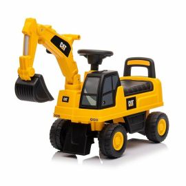 Excavator ride on, Baby Mix, Cat, Pana la 25 kg, Cu volan, Cu sunete, Cu suport jucarii sub sezut, 24 luni+