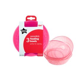 Set castroane Essential, Tommee Tippee, 3 buc, Roz