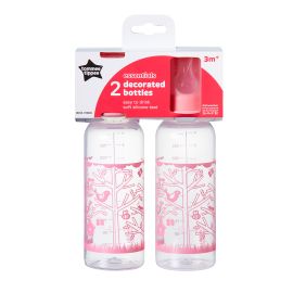 Biberon Basics, 2 buc, 250 ml, Tommee Tippee, Roz