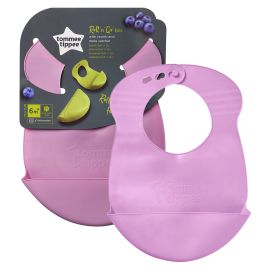 Baveta Roll & Go Explora, Tommee Tippee, Roz