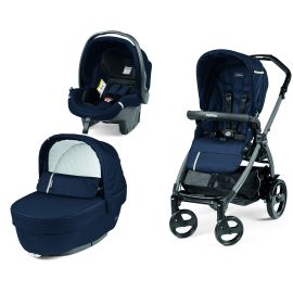 Carucior 3 in 1, Peg Perego, Book Plus 51 Titania Class Navy