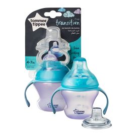 Cana de tranzitie, Tommee Tippee,  4-7 luni, 150ml, Mov