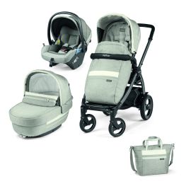 Carucior 3 in 1 Peg Perego, Book 51 S Titania, Lounge, Luxe Pure