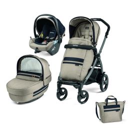 Carucior 3 in 1 Peg Perego, Book 51 Titania, Lounge, Luxe Ecru