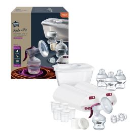 Set de pornire pentru alaptare Tommee Tippee Made for Me: pompa de san manuala si accesorii, 0 luni +