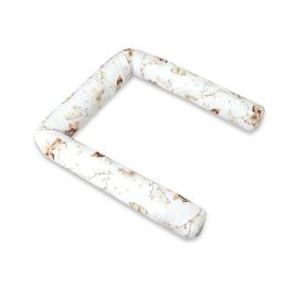 Aparatoare pentru patut, MimiNu, Tip rulou, Cu husa detasabila, Lungime 180 cm, Din bumbac certificat Oeko Tex Standard 100, Fairy