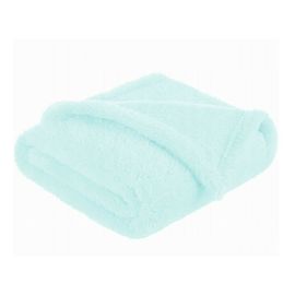 Paturica pufoasa, MimiNu, Pentru copii, Din fleece, 75 x 100 cm, Mint