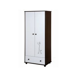 Dulap copii Klups SAFARI Little Giraffe Wenge