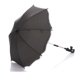 Umbrela standard pentru carucior DarkGrey , 75 cm UV 50+ Fillikid