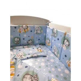 Lenjerie Micul Ursulet 4+1 piese 120x60cm