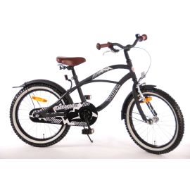 Bicicletă E&L Black Cruiser 18 inch, sa pe arcuri, frână V față, frână in butuc spate, cric metalic, 95% asamblată