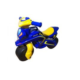 Motocicleta de impins MyKids Police Music 0139/57 Albastru Galben