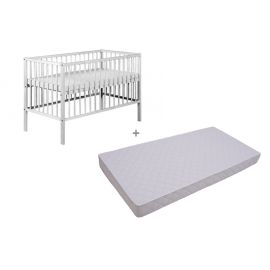 Patut KLUPS Frank Alb + Saltea 10 Mykids Confort II