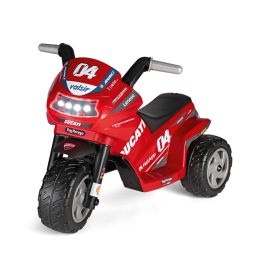 Motocicleta electrica Peg Perego Ducati Mini Evo, 6V, 1 an +, Negru/Rosu