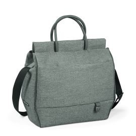 Geanta carucior Peg Perego City Grey, Gri / Alb