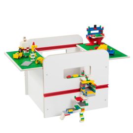 Cutie depozitare pentru jucarii cu display pentru constructii Lego