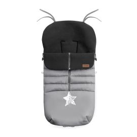 Sac de iarna, Jane, Nest, Pentru carucior, Universal, 95 x 46 cm, Material interior din fleece, Shadow